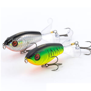 Esca galleggiante 90 mm14.5g esca da pesca per spigola rotante a doppia elica esca artificiale - Product Image 1