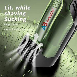 آلة تشذيب شعر منزلية من Anbolife مع آلة قص الشعر Vaccum للرجال ، ماكينة حلاقة احترافية ومجموعة ماكينة تشذيب - Product Image 2