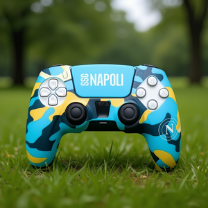 Funda para gamepad PLAYSTATION 5 Napoli Camo Azzurro COP50005 - Product Image 3