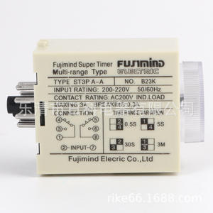 Relais temporisé Super Time Relay série ST3PA-B réglable ST3P ST3PC-B, relais temporisés à temporisation variable - Product Image 1