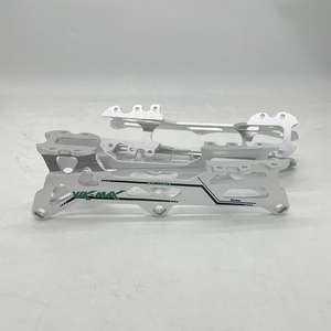 รองเท้าสเก็ตแบบอินไลน์ VIK - MAX OEM รุ่นโรงงาน 3 ล้อ น้ำหนักเบา โครงสร้างอลูมิเนียมอัลลอย CNC - Product Image 1