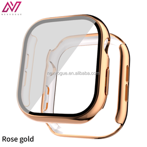 เคสป้องกันชุบโลหะด้วยไฟฟ้าสำหรับ <span class=keywords><strong>Apple</strong></span> iWatch 9/<span class=keywords><strong>8</strong></span>/7/6/5รองรับสมาร์ทวอทช์ขนาด38/40/41/42/44/45มม. - Product Image 5