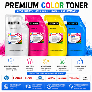 Poudre de toner couleur universelle de qualité originale en vrac d'usine, compatible avec Ricoh Mpc2551 <span class=keywords><strong>2550</strong></span> 2051 2000 2500 3000, recharge 250g 1kg - Product Image 2