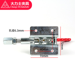 Hercules <b>Quick</b> <b>Clamp</b> GH-302-DM Push Pull Welding Positioner Angle <b>Clamp</b> Fixture - Product Image 4