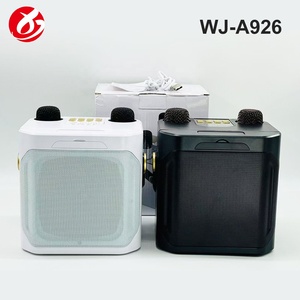 ลำโพงคาราโอเกะบลูทูธแบบพกพา รุ่น A926 กำลังขับ 10 วัตต์ สำหรับใช้ในบ้าน/นอกบ้าน/ร้อง<span class=keywords><strong>คาราโอเกะ</strong></span>ในร่ม/ร้อง<span class=keywords><strong>คาราโอเกะ</strong></span>กลางแจ้ง ผลิตจากโรงงาน OEM ขายส่ง พร้อมไมโครโฟน 2 ตัว เชื่อมต่อผ่าน USB และ AUX ทำจากพลาสติก - Product Image 5