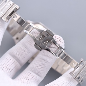 Reloj Mecánico Santoses de Lujo de Alta Calidad con Incrustaciones de Diamantes Moissanite, Resistente al Agua 20 Bar, Esfera de 40MM - Product Image 6