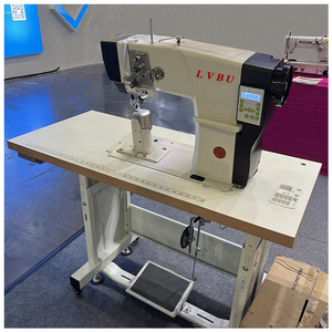 Machine à coudre pour chaussures en cuir Lvbu-1591s (alimentation par pas / aiguille simple) - Product Image 2