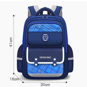Mochila Escolar Unisex con Logotipo Personalizado, Material Oxford Impermeable, Cremallera, MOQ Bajo, Portador de Libros para Niñas y Niños, Diseñado para Estudiantes de 1 a 6 Grados - Product Image 3