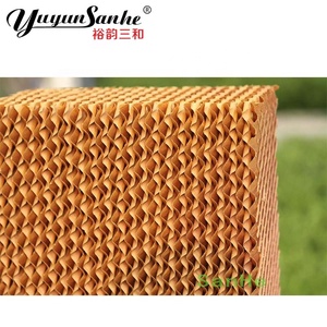 Zusammen gebautes Verdunstung skühl kissen Effizientes Kühlsystem für Gewächshaus-und Geflügels tall und Tierhaltung - Product Image 3