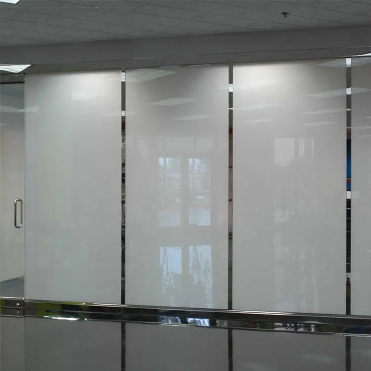 switchable electric remote control tint tempered intelligent electrochromic smart film glass window