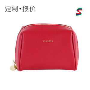 Bolsa de Maquillaje de Viaje Transparente Personalizada para Mujer, Etiqueta Privada, Profesional, Lisa, de Yute, para Cosméticos y Artículos de Aseo - Product Image 1