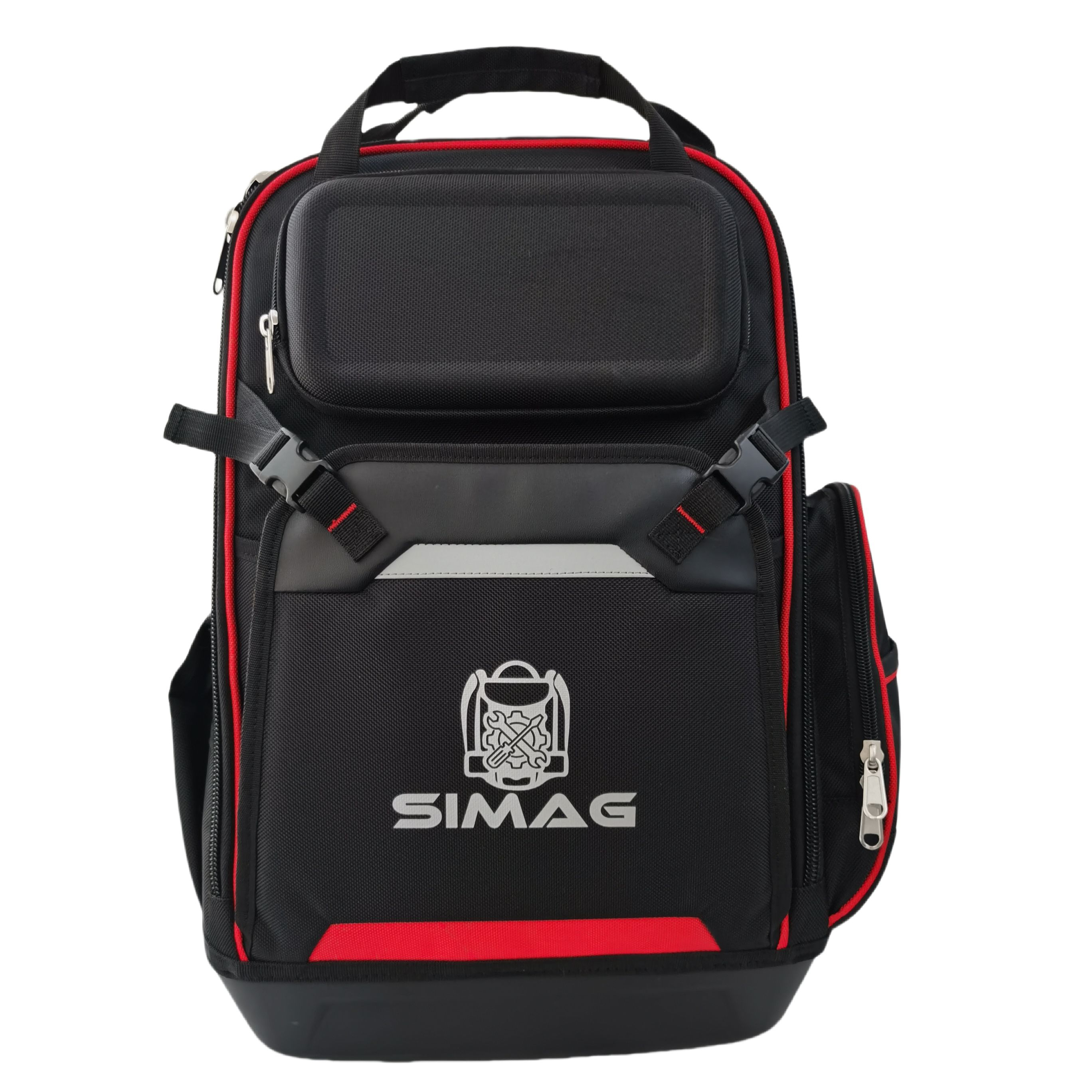 Wholesale Heavy Duty Electrician Backpack Impact-Resistant Molded Base Engineer's Tool Bag Special Purpose Bags & Cases