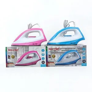 Mrs Chef on sale varivable heat seettings 1200w Automatic electric dry iron dengan perlindungan terlalu panas