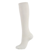 Chaussettes de compression de course à pied athlétiques antidérapantes personnalisées en gros