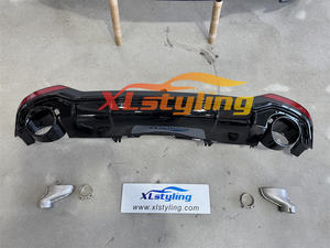 XLstyling Car Conversion Upgrade Facelift Diffuseur de calandre de pare-chocs avant arrière RS5 Look BODY KIT pour <span class=keywords><strong>Audi</strong></span> <span class=keywords><strong>A5</strong></span> S5 17-20 Bodykit - Product Image 6
