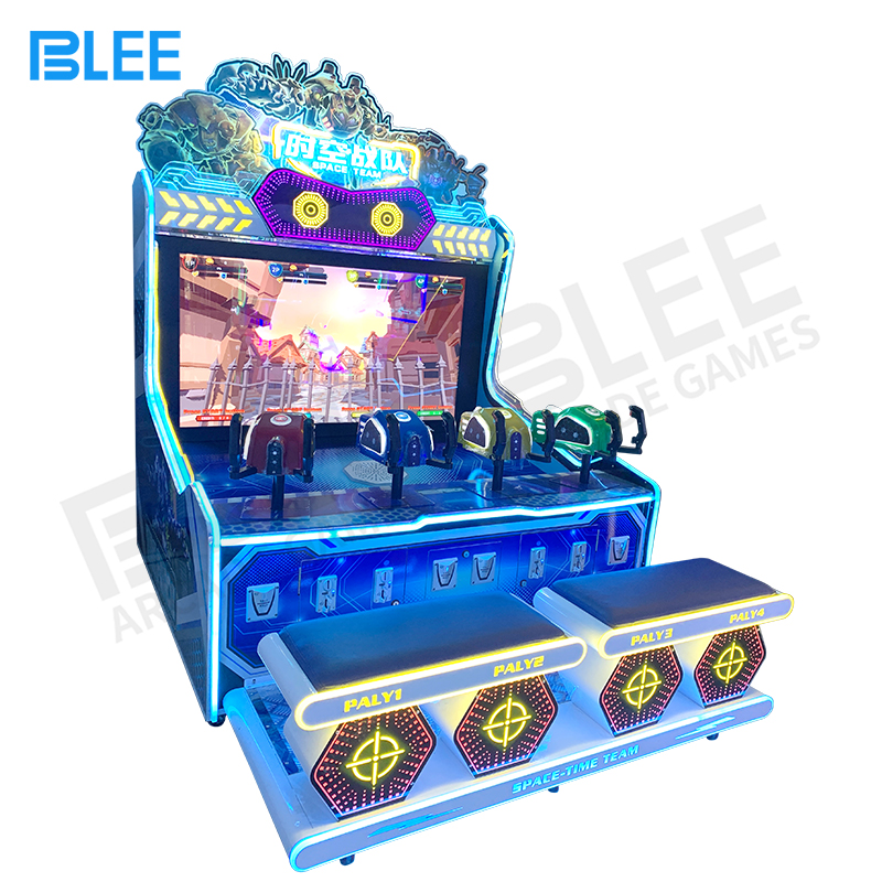 Парк развлечений игра для детей 4 игроков аркадная видеоигра 65 дюймов ЖК-пистолет для стрельбы аркадный автомат