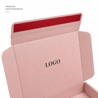 Boîtes en carton ondulé en papier kraft personnalisées pour l'emballage d'ordinateurs, laminage brillant, matériaux recyclés, fermeture magnétique, envoi postal