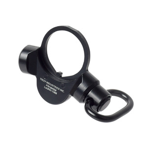 Adaptador de Correa Personalizado de Fábrica, Placa de Montaje Ambidiestra, Accesorio Táctico para Caza y Tiro, Acabado Negro, Material de Acero - Product Image 5