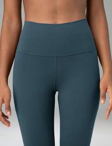 Leggings de sport pour femmes Dreamlux à taille haute, contrôle du ventre, motif de blocage des couleurs, entrejambe de 25''/28'', yoga - Product Image 3