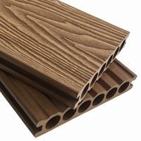 Planches de terrasse en WPC 3D en relief à faire soi-même, panneaux composites faciles à installer pour l'extérieur, utilisables pour les terrains de sport scolaires