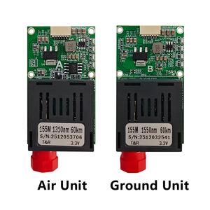 Módulo Transceptor Óptico Antiinterferencias de 60KM, Apto para Vehículos Aéreos No Tripulados (VANTs) en Ambientes Aéreos y Terrestres - Product Image 4