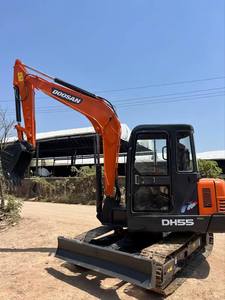 รถขุดขนาดเล็ก Doosan DH55 มือสอง รุ่นปี 2024 รถขุดไฮดรอลิกขนาดกะทัดรัดสำหรับงานก่อสร้าง - Product Image 1