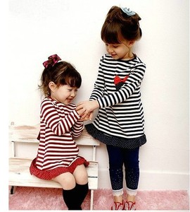 Ropa de Primavera para Niños, Vestidos Casuales Bonitos con Volantes para Niñas, de Proveedor Chino - Product Image 3