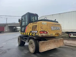 중고 굴삭기 크롤러 굴삭기 굴착기 SY205W 205 SY205W 21ton 판매