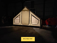 Tente gonflable de camping gonflable en plein air en PVC imperméable au meilleur prix