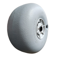Prix d'usine – Nouvelles roues gonflables en polyuréthane de 12 pouces avec roulement à billes pour fauteuil roulant, kayak, chariot de pêche