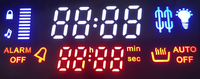 Tampilan LED 7 Segmen kustom untuk peralatan elektronik rumah tangga indikator Status Digital Panel depan