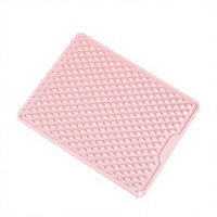 Tapis d'acupression rectangulaire en silicone souple, durable, écologique, portable, couleur personnalisée, pour la marche et le jogging en intérieur