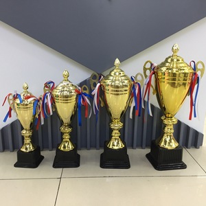 X603 Metal <b>Trophy</b> 53Cm 47Cm 42Cm 36.5Cm <b>Engraving</b> Durable For Sports Learning Competitions Awards - Product Image 2
