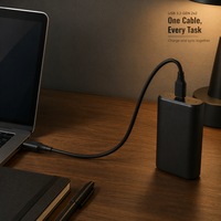 Câble USB 3.1 Gen 2 Type-C vers Type-C 4K 60Hz 100W Emark USB 3.1 USB3.2 Gen2x2 20Gbps 5A Charge Rapide PD Vidéo