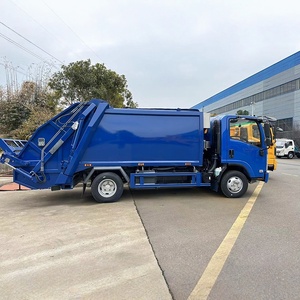 Camion Compacteur de Déchets 1 Isuzu 4X2 7CBM de Haute Qualité à Prix d'Usine - Camion Compacteur de Déchets Urbains - Product Image 2