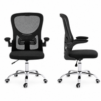 Chaise de bureau moderne pour dirigeant, chaise de bureau exécutive confortable, pivotante, ergonomique, en maille