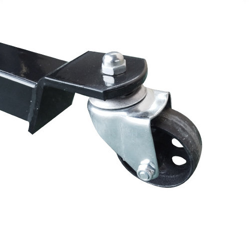 Hydraulic Transmission Jack 360 Swivel Wheel Lift 0.6 Ton 2 Stage Dual Spring For Garage And Workshop