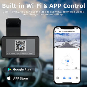 กล้องติดรถยนต์แบบสองเลนส์ ความละเอียด 1080P Full HD พร้อมหน้าจอ IPS ระบบช่วยถอยจอด รองรับ WiFi กันน้ำ มองเห็นในเวลากลางคืน รับประกัน 1 ปี - Product Image 4