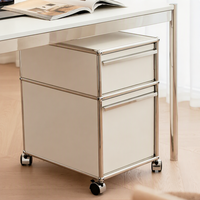 Meuble de rangement mobile à roulettes, design moderne, en métal, table d'appoint pour salon, chambre, bureau à domicile