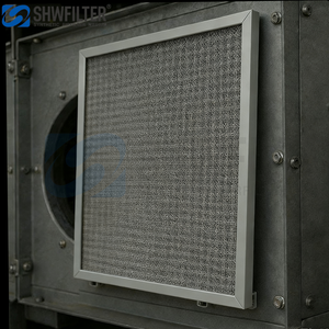 Nuevo filtro de aire primario polvo electrostático marco de aluminio malla estándar porosidad lavable Panel prefiltro - Product Image 5