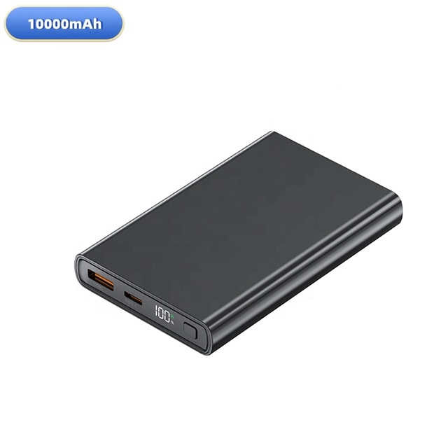A48 Mini 10000mAh Power Bank Ultra Slim Type C PD 20W 20000mah Portable Charger QC3.0 22.5W Fast Charging Power Bank 30000mah