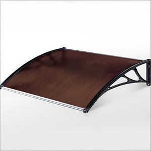 <span class=keywords><strong>Abri</strong></span> <span class=keywords><strong>de</strong></span> pluie <span class=keywords><strong>en</strong></span> polycarbonate pour fenêtre <span class=keywords><strong>de</strong></span> <span class=keywords><strong>jardin</strong></span>, prêt à être expédié, avec pare-soleil <span class=keywords><strong>en</strong></span> alliage d'aluminium, auvent - Product Image 2