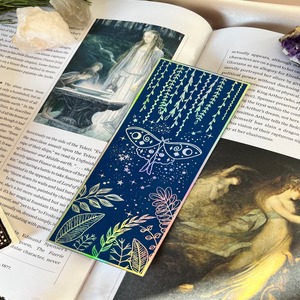 Custom Personalized Printed logo Laser Silver Gold Foil Holographic <strong>Bookmarks</strong> - Product Image 5