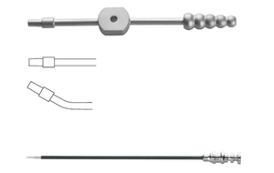 Bedah otak mikro kuret/Meninges forceps/gunting Trigeminal/instrumen bedah saraf - Product Image 4