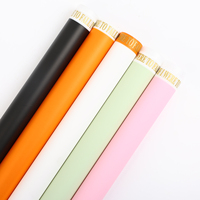 Papier d'emballage mat imperméable Magic Edge pour fleuriste, roses, emballage cadeau, boîte cadeau