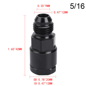 Conector de Línea de Combustible AN6 AN8 de 10 mm y 14 mm de Longitud de 65 mm para LS1 LS3, Pieza de Repuesto para Conector de Manguera de 5/16 - Product Image 4