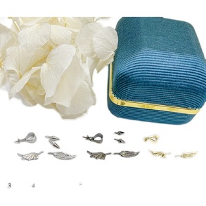 5001DIY Colgante de Plata S925, Estilo Barroco Alienígena, Diseño de Diablo Flotante, Colgante Vacío para Collar, Accesorios, Colgantes de Perlas, Dijes - Product Image 5