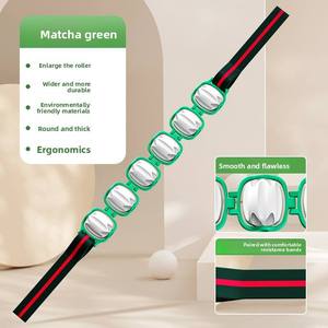 Masseur dorsal à barre de traction multifonctionnel, réglable et détachable, type rouleau pour débloquer les méridiens et ouvrir les épaules - Product Image 4