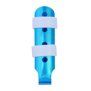 Férula de aluminio para fijación de fracturas de dedos, protector para enderezar los dedos, soporte corrector de flexión de dedos - Product Image 1
