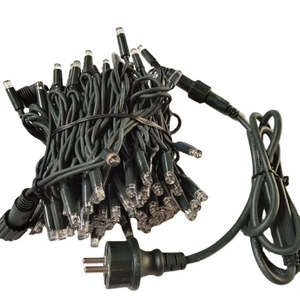 Bester IP65 Không Thấm Nước 10M 20M Giáng Sinh Vòng hoa <span class=keywords><strong>LED</strong></span> Ánh Sáng 100 200 <span class=keywords><strong>LED</strong></span> Trắng Ấm 5Mm Strobe Chuỗi Cao Su Cho Trong Nhà/Ngoài Trời - Product Image 5